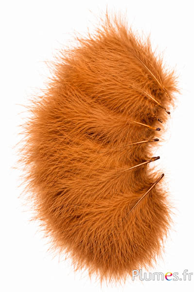 Tacchino marabù - 8-12 cm - cognac